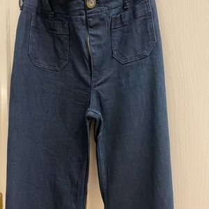 Maeve/Anthropologie Colette Wide Leg Jeans, 28P